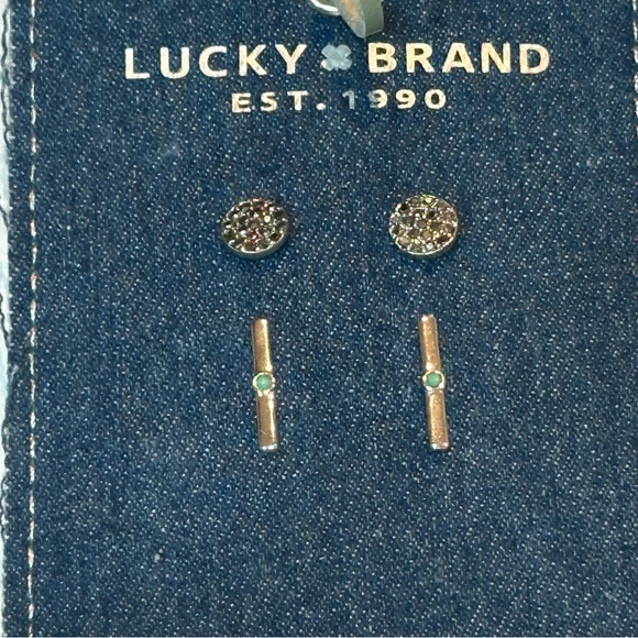 NWT Vintage Lucky Brand Stud Earring Set - Picture 3 of 10